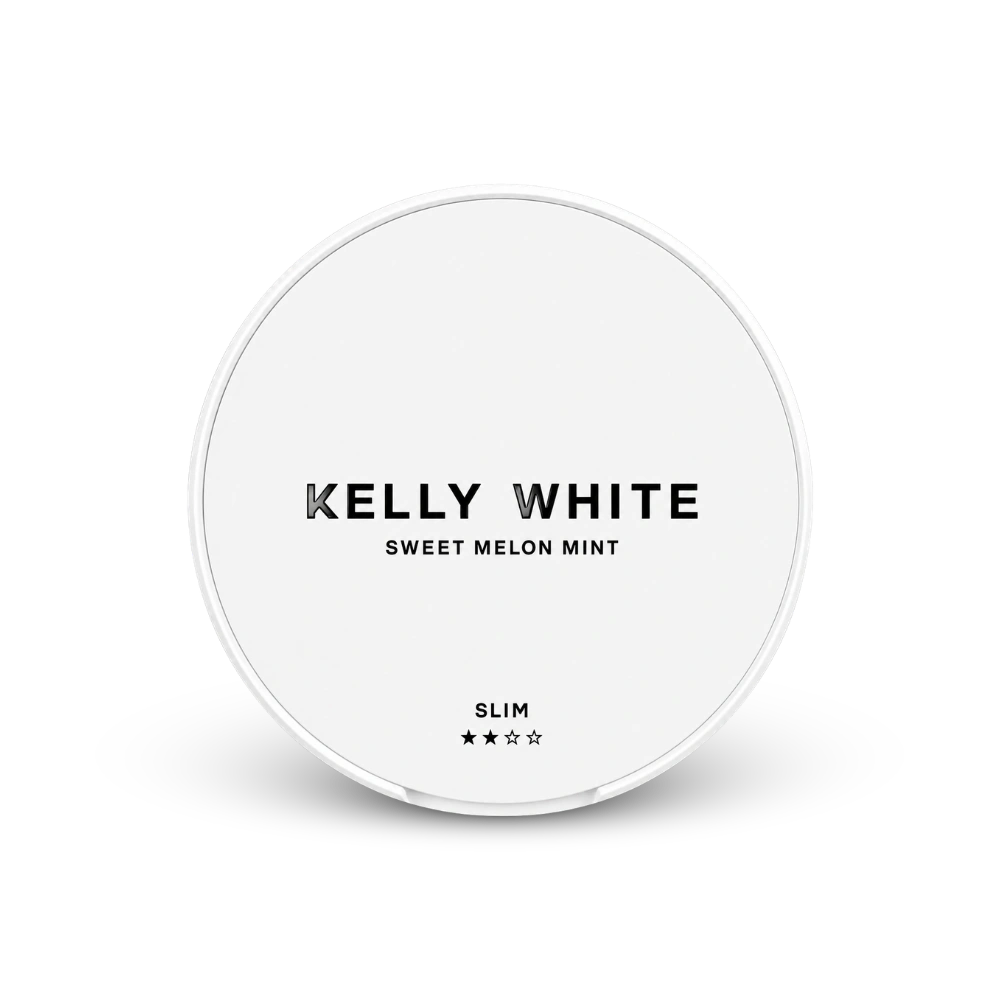 Kelly White nikotinové sáčky Sweet Melon Mint Slim