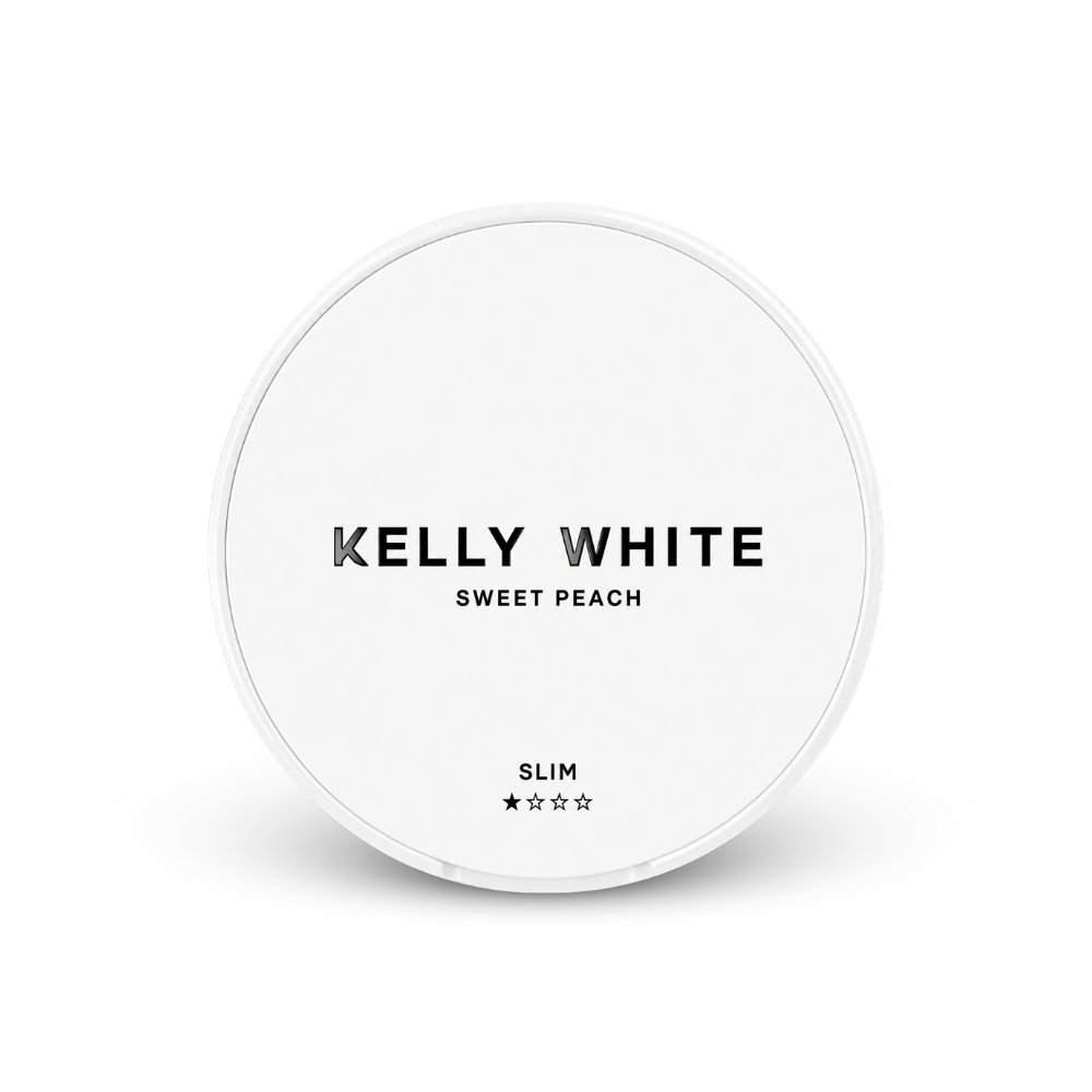 Kelly White nikotinové sáčky Sweet Peach Slim