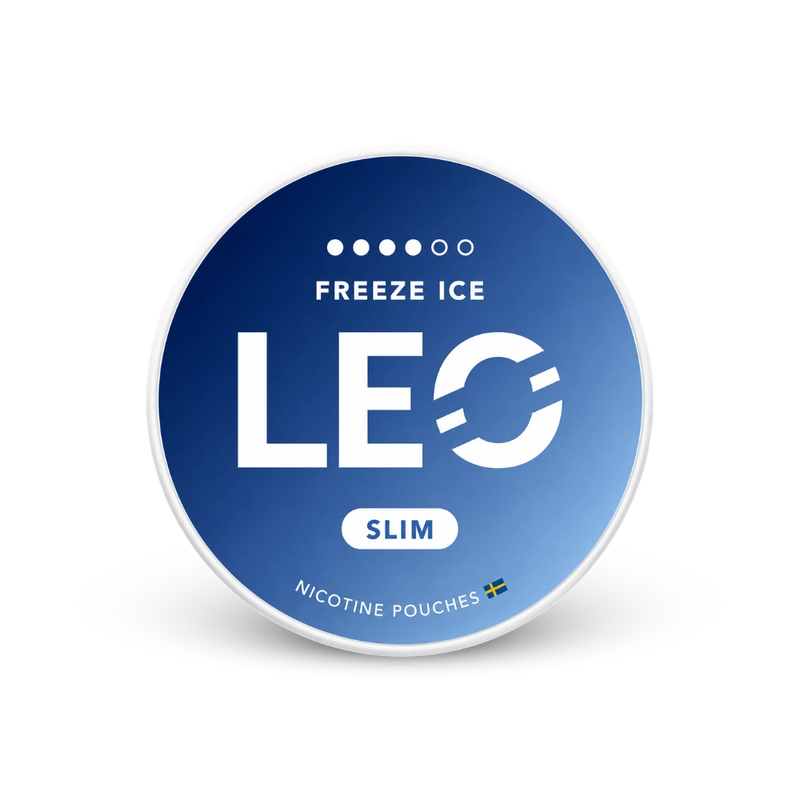 LEO nikotinové sáčky Freeze Ice Slim 12 mg