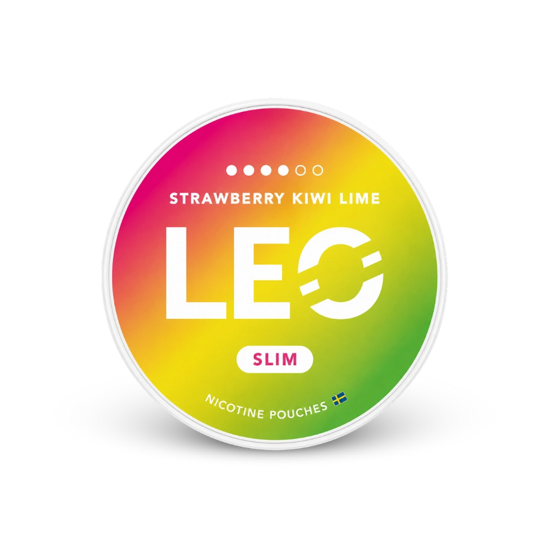 LEO nikotinové sáčky Strawberry Kiwi Lime Slim 12 mg