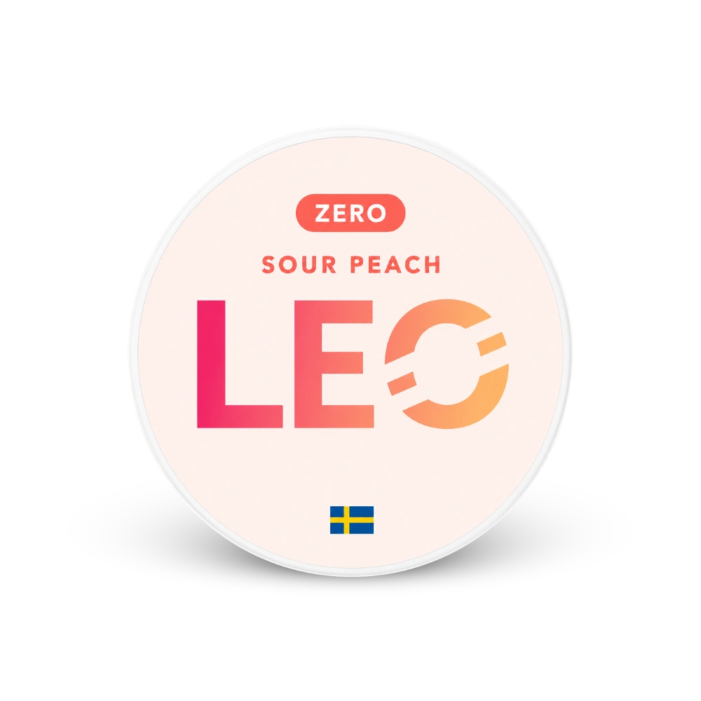 LEO sáčky bez nikotinu Sour Peach Slim