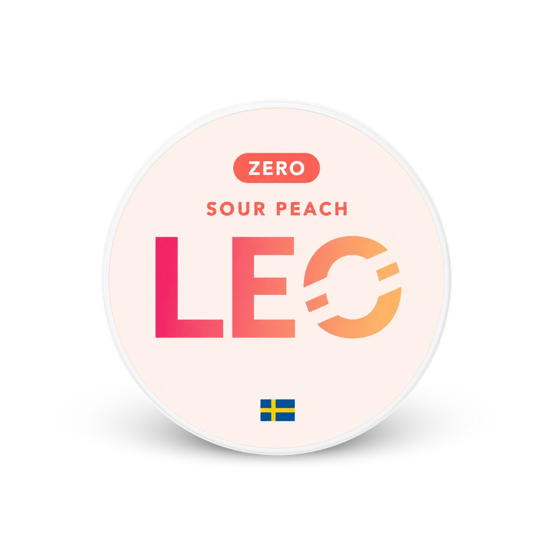 LEO sáčky bez nikotinu Sour Peach Slim