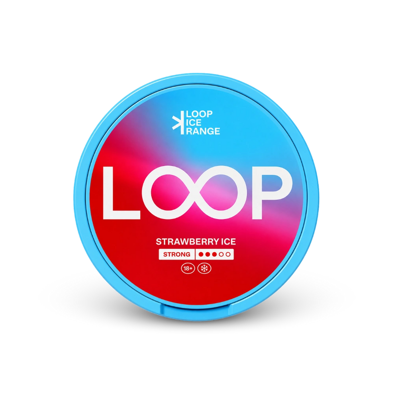 LOOP nikotinové sáčky Strawberry Ice Slim 9,4 mg
