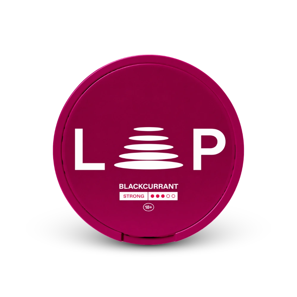 LOOP nikotinové sáčky Blackcurrant Slim 9,4 mg