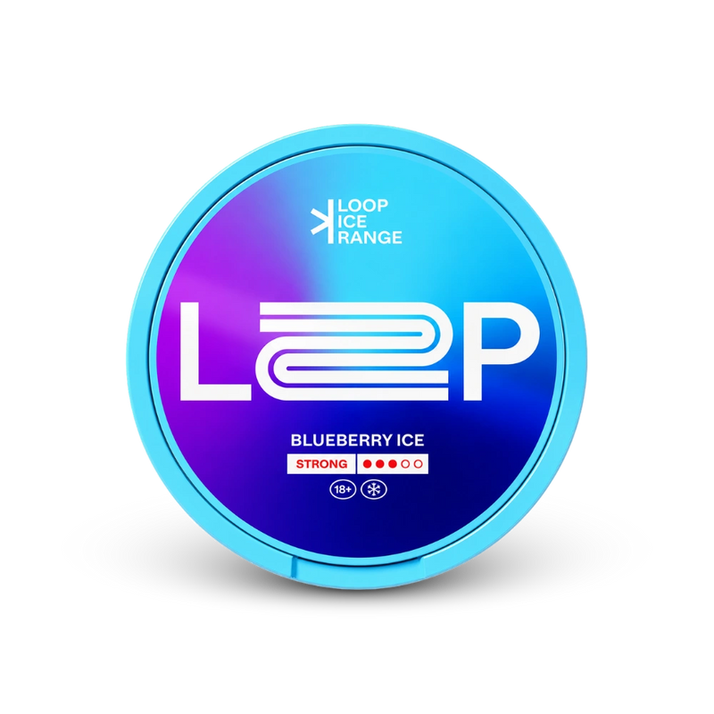 LOOP nikotinové sáčky Blueberry Ice Slim 9,4 mg