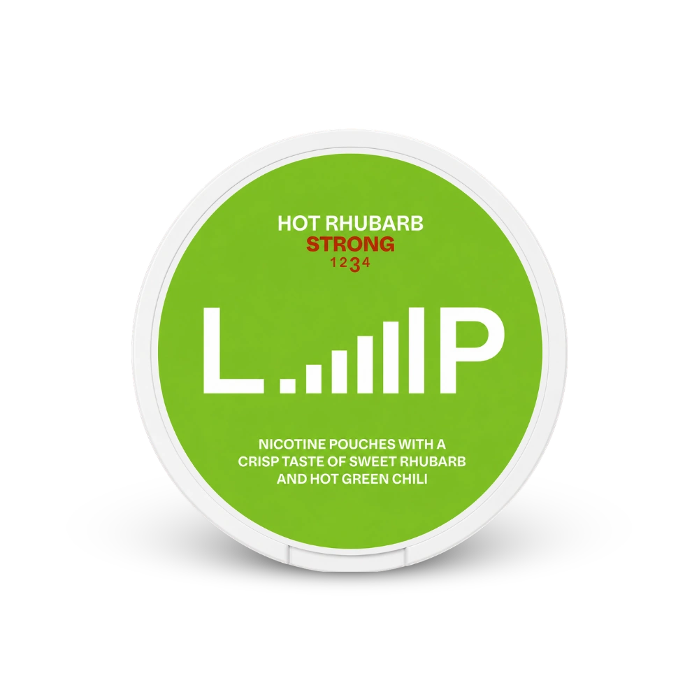 LOOP nikotinové sáčky Hot Rhubarb Slim 9,4 mg