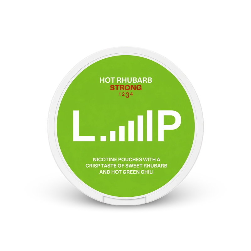 LOOP nikotinové sáčky Hot Rhubarb Slim 9,4 mg