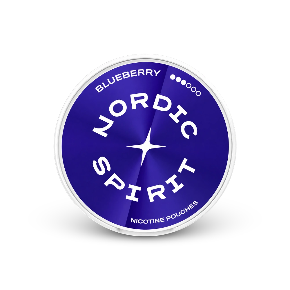 Nordic Spirit nikotinové sáčky Blueberry Slim 8,4 mg – dóza nikotinových sáčků