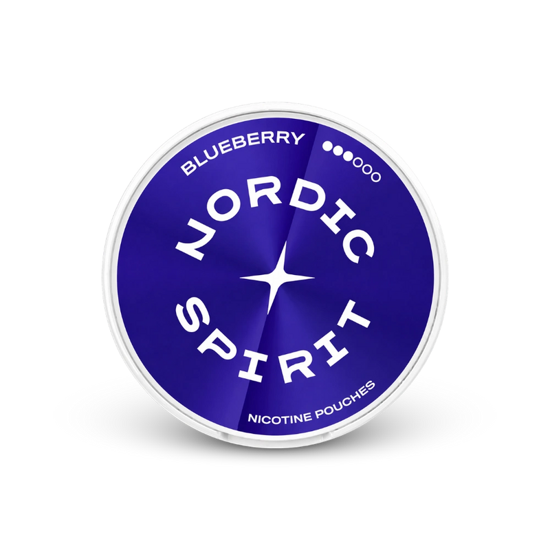 Nordic Spirit nikotinové sáčky Blueberry Slim 8,4 mg – dóza nikotinových sáčků