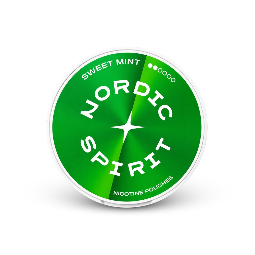 Nordic Spirit nikotinové sáčky Sweet Mint Slim 5,6 mg – dóza nikotinových sáčků