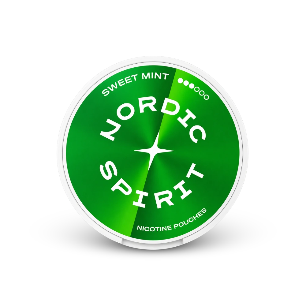 Nordic Spirit nikotinové sáčky Sweet Mint Slim 8,4 mg – dóza nikotinových sáčků