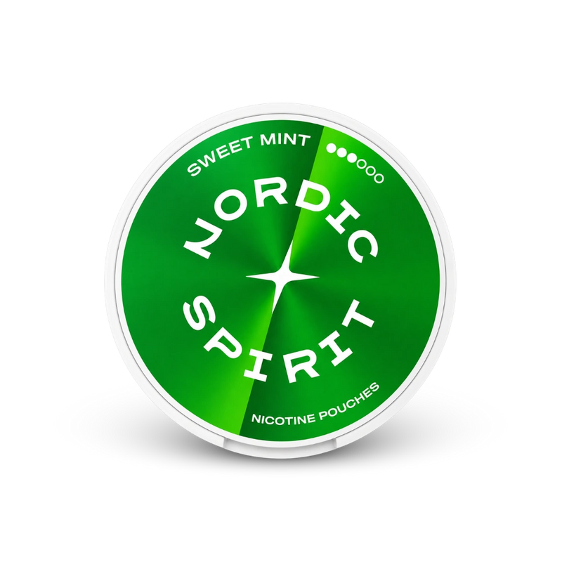 Nordic Spirit nikotinové sáčky Sweet Mint Slim 8,4 mg – dóza nikotinových sáčků