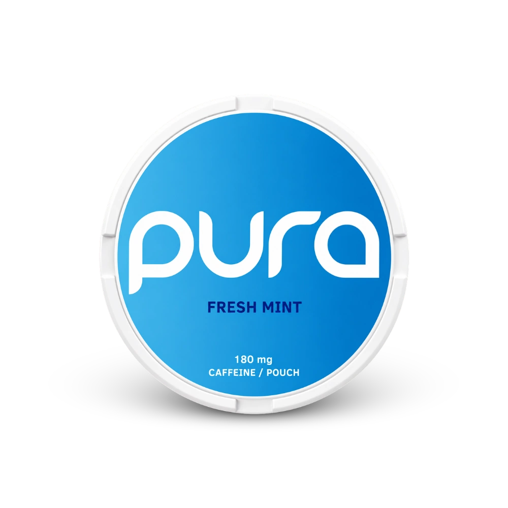 Pura kofeinové sáčky Fresh Mint 180 mg