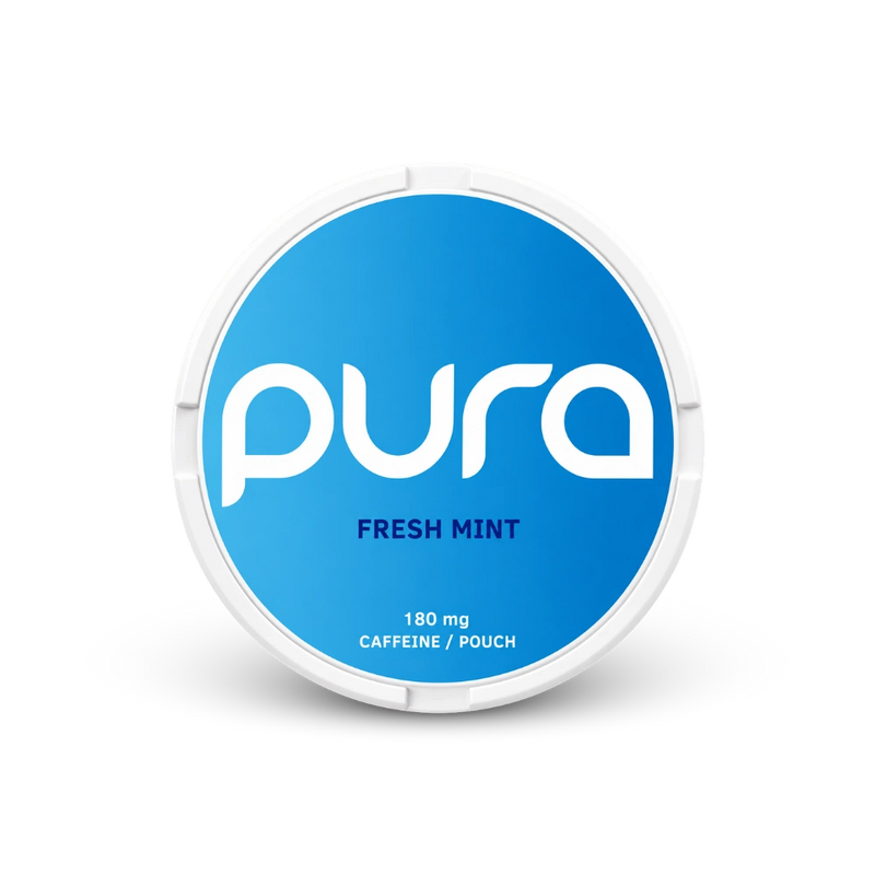 Pura kofeinové sáčky Fresh Mint 180 mg