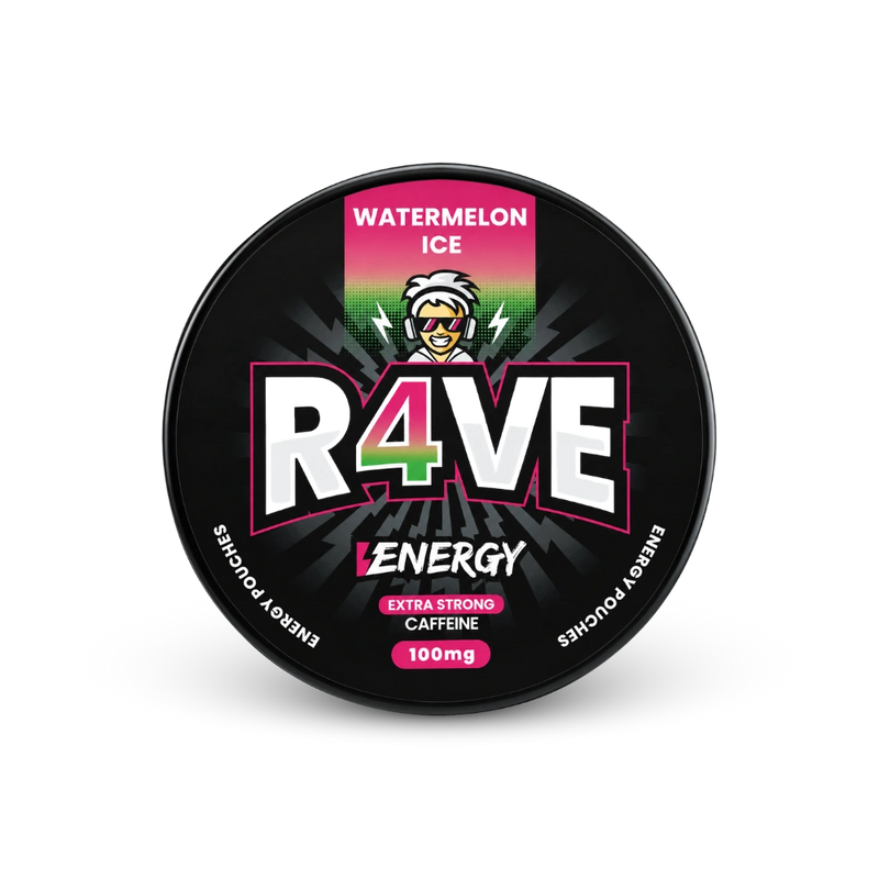 RAVE kofeinové sáčky Watermelon Ice 100 mg