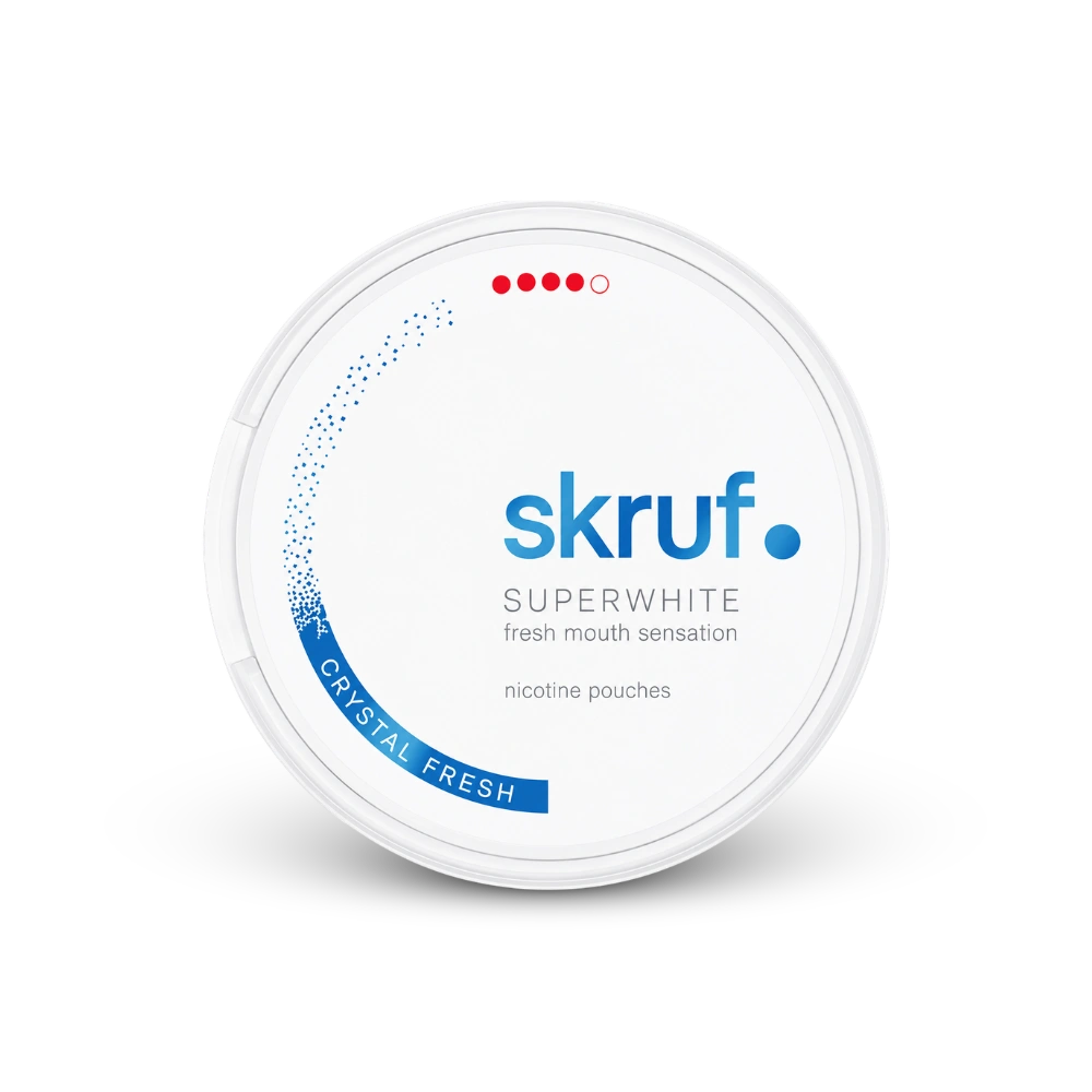 SKRUF nikotinové sáčky Crystal Fresh Slim 11 mg