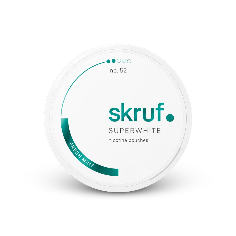 SKRUF nikotinové sáčky Fresh Mint Slim 6,5 mg