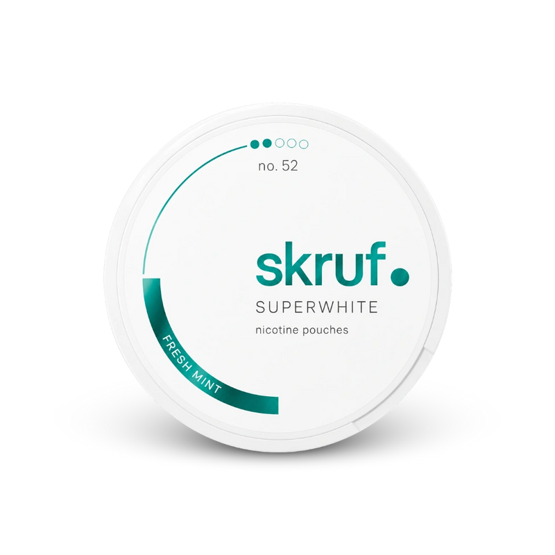 SKRUF nikotinové sáčky Fresh Mint Slim 6,5 mg