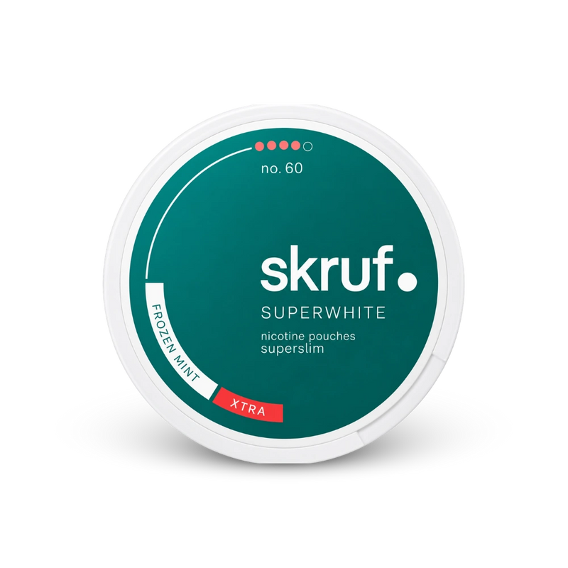 SKRUF nikotinové sáčky Frozen Mint Superslim 11 mg