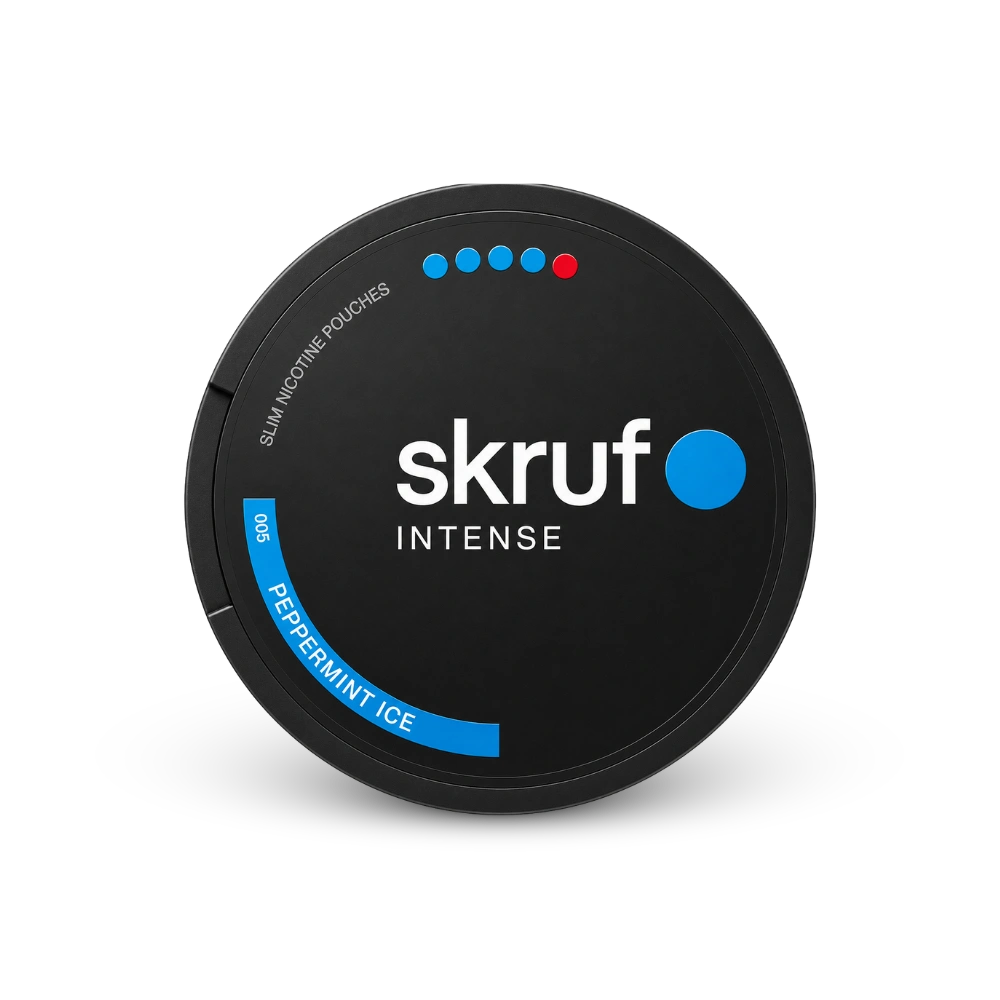 SKRUF nikotinové sáčky Intense Peppermint Ice Slim 11 mg