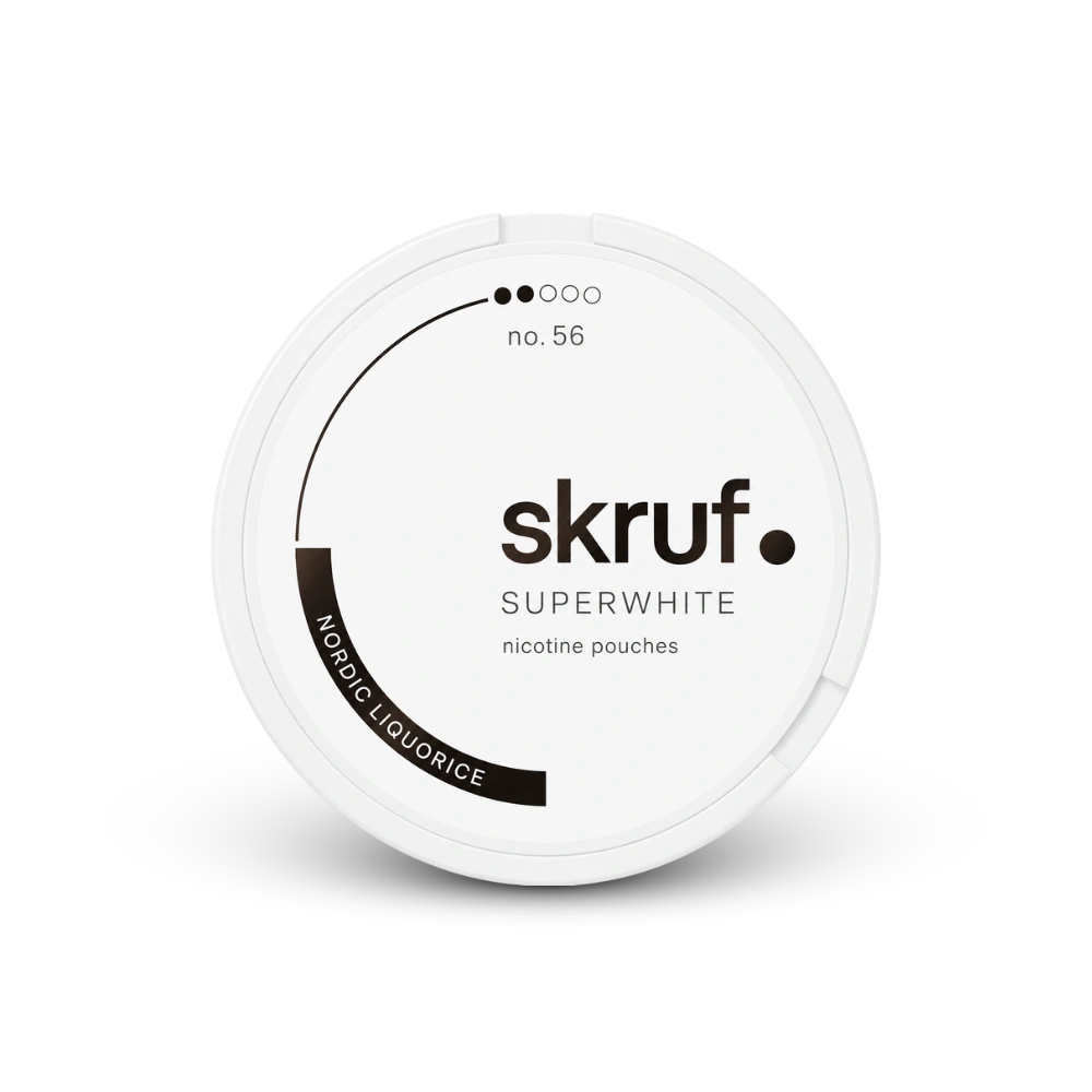 SKRUF nikotinové sáčky Nordic Liqourice Slim 6,5 mg