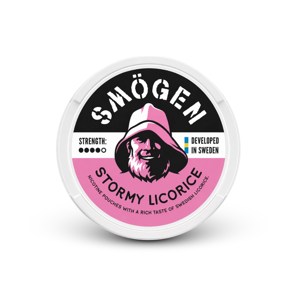 Smögen nikotinové sáčky Stormy Licorice Slim 8 mg