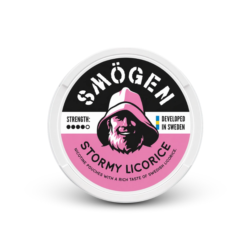 Smögen nikotinové sáčky Stormy Licorice Slim 8 mg