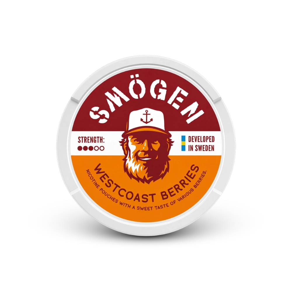 Smögen nikotinové sáčky Westcoast Berries Slim 8 mg