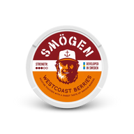 Smögen nikotinové sáčky Westcoast Berries Slim 8 mg
