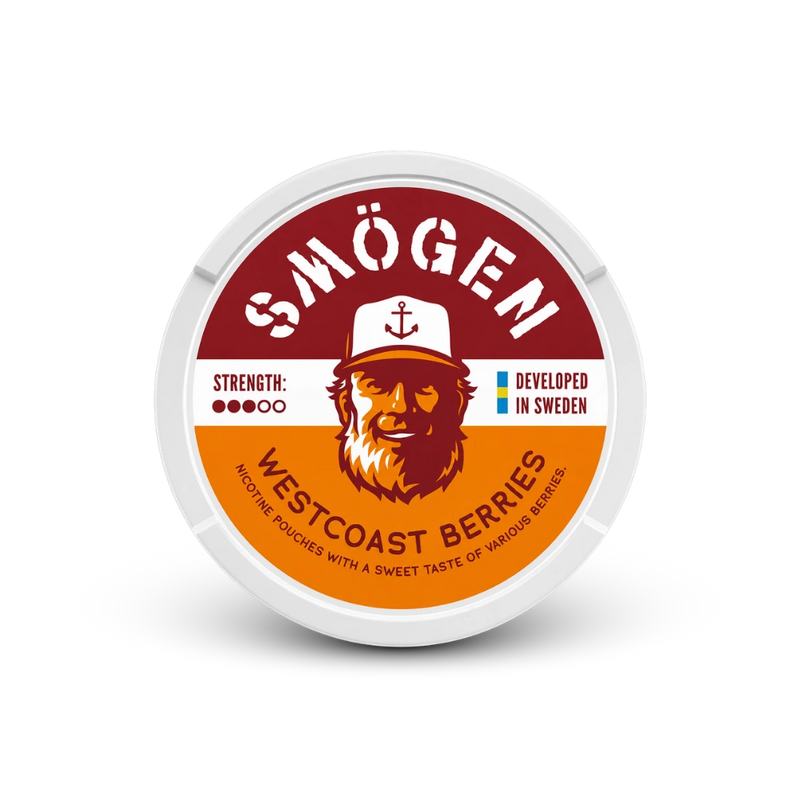 Smögen nikotinové sáčky Westcoast Berries Slim 8 mg