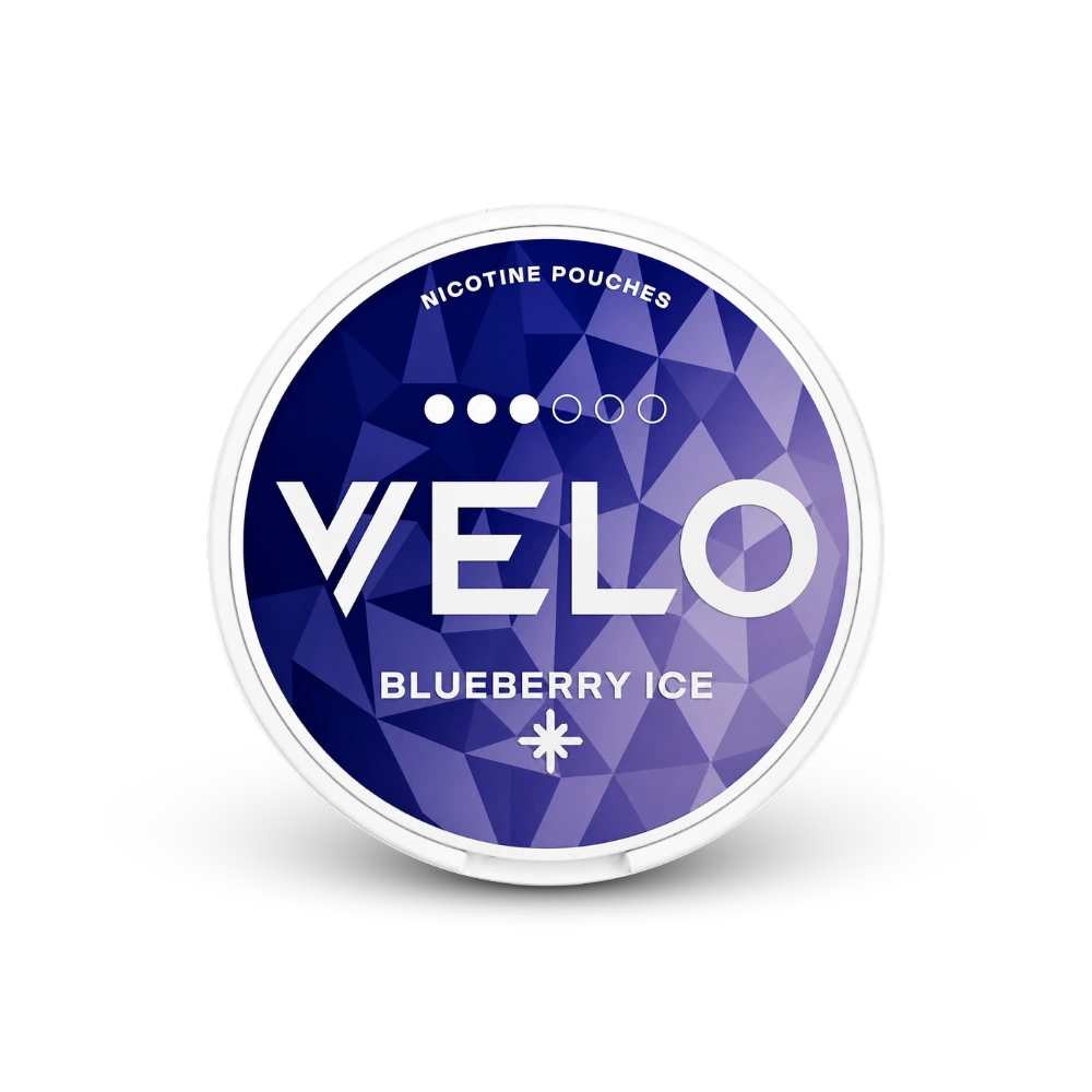 VELO nikotinové sáčky Blueberry Ice Slim – dóza nikotinových sáčků