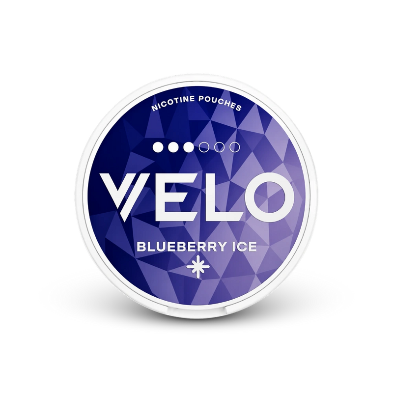 VELO nikotinové sáčky Blueberry Ice Slim – dóza nikotinových sáčků