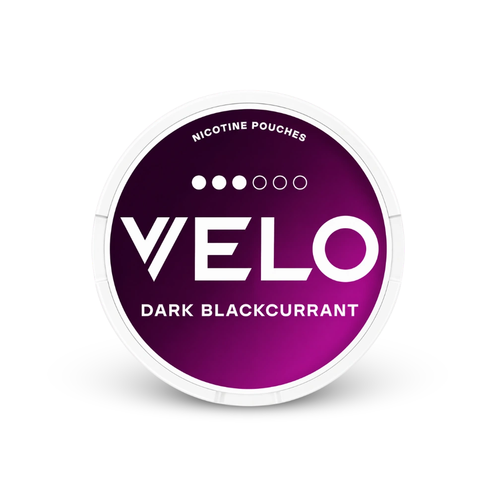 VELO nikotinové sáčky Dark Blackcurrant Slim 8 mg