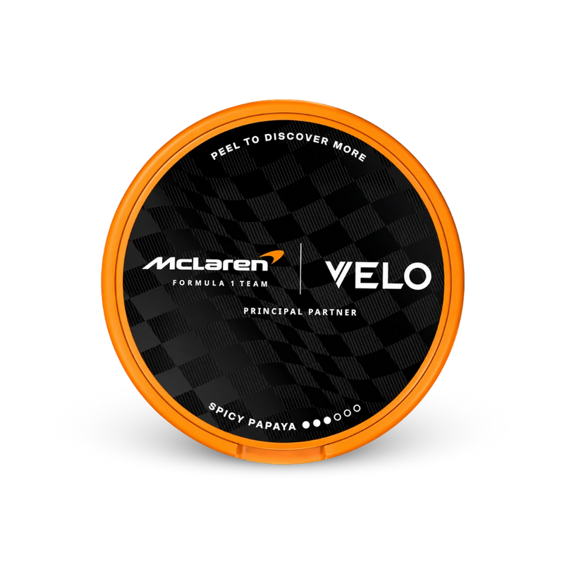 VELO nikotinové sáčky McLaren Spicy Papaya Slim 8 mg