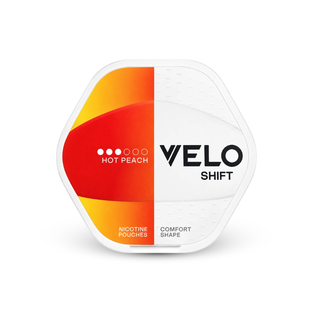 VELO nikotinové sáčky Shift Hot Peach Slim 10 mg