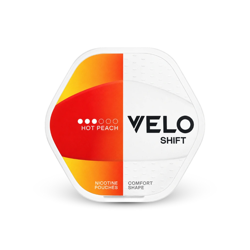 VELO nikotinové sáčky Shift Hot Peach Slim 10 mg