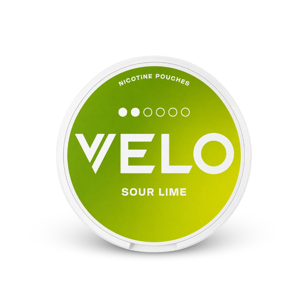 VELO nikotinové sáčky Sour Lime Slim 6 mg
