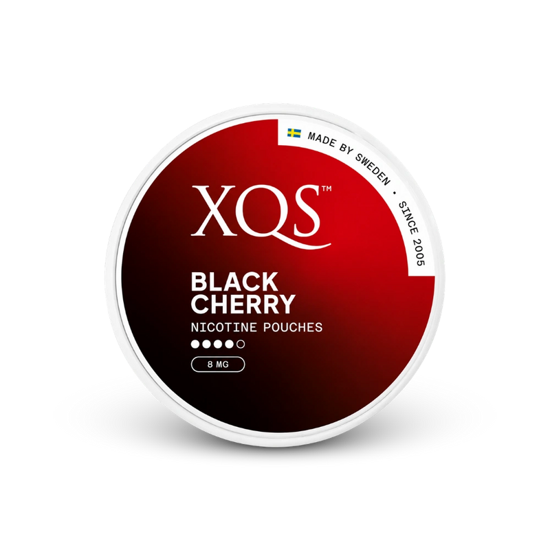 XQS nikotinové sáčky Black Cherry Slim 8 mg