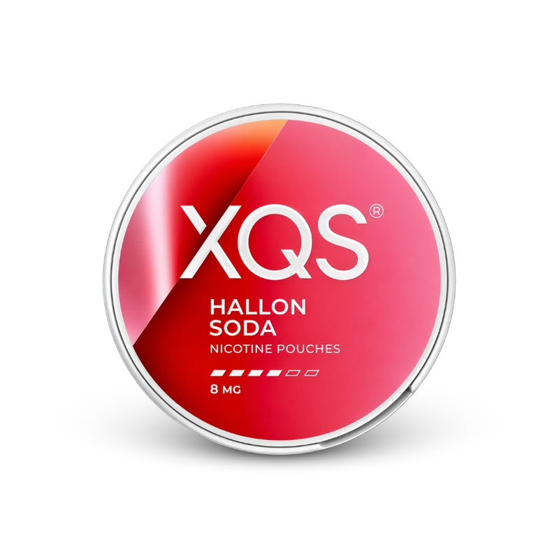 XQS nikotinové sáčky Hallonsoda Slim 8 mg
