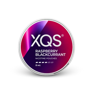 XQS nikotinové sáčky Raspberry Blackcurrant Slim 8 mg
