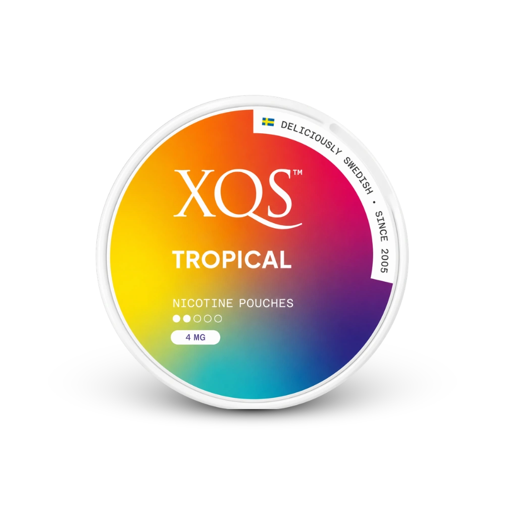 XQS nikotinové sáčky Tropical 4 mg