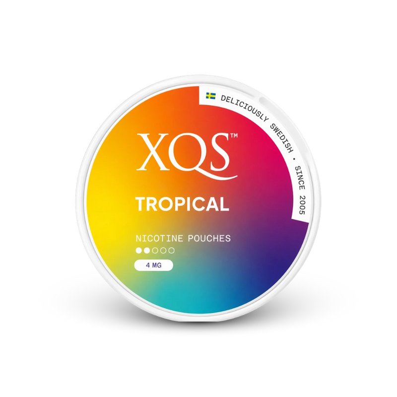 XQS nikotinové sáčky Tropical 4 mg