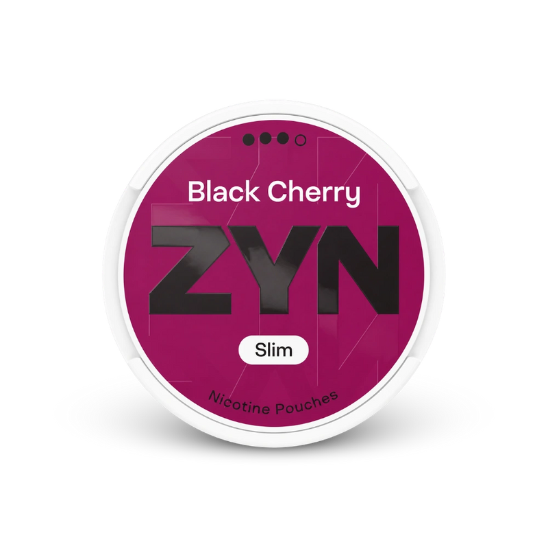 ZYN nikotinové sáčky Black Cherry Slim 9 mg – dóza nikotinových sáčků