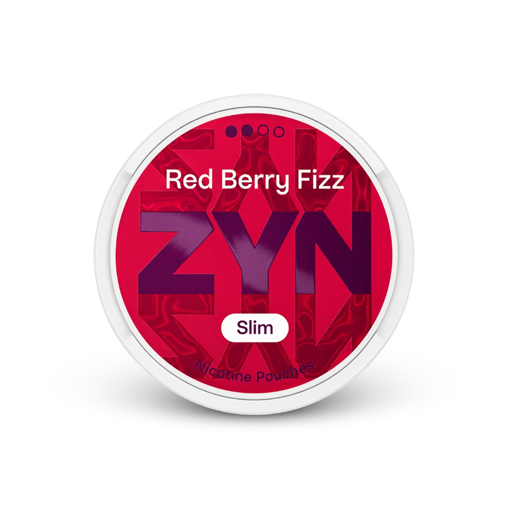 ZYN nikotinové sáčky Red Berry Fizz Slim 6 mg – dóza nikotinových sáčků