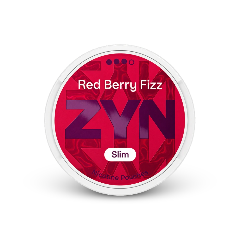 ZYN nikotinové sáčky Red Berry Fizz Slim 9 mg – dóza nikotinových sáčků