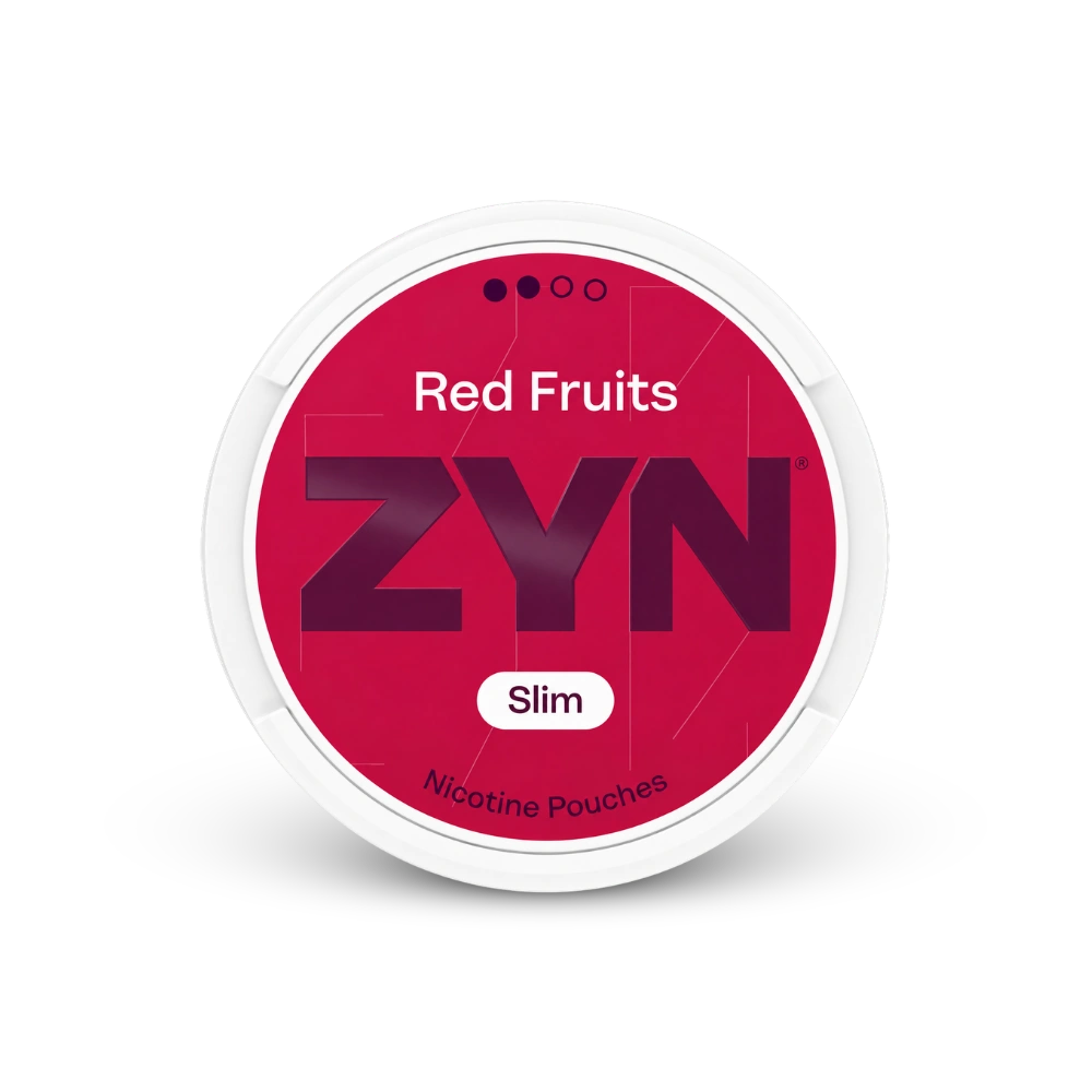 ZYN nikotinové sáčky Red Fruits Slim 6 mg – dóza nikotinových sáčků