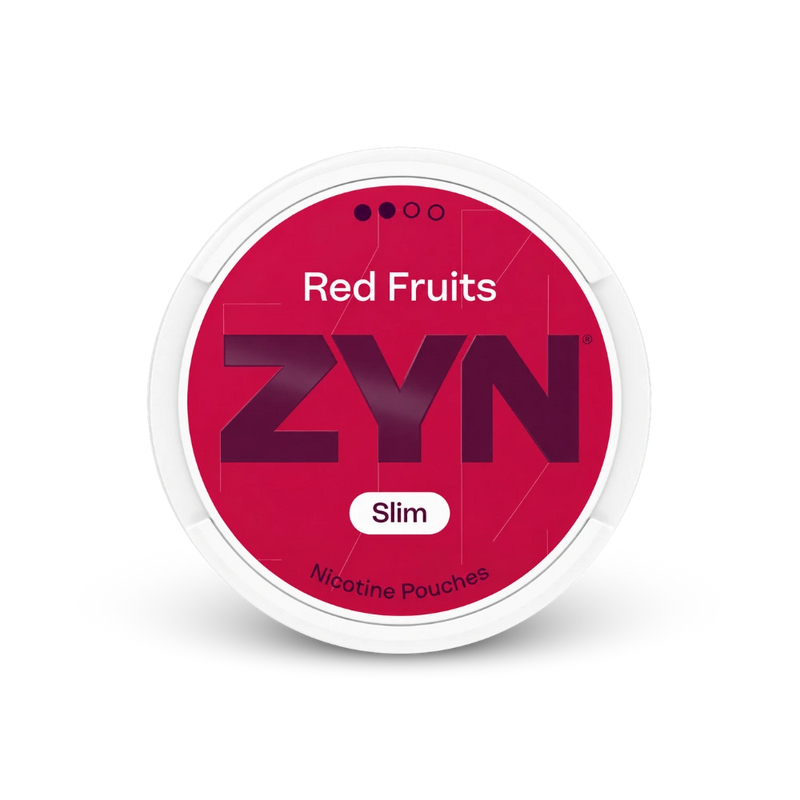 ZYN nikotinové sáčky Red Fruits Slim 6 mg – dóza nikotinových sáčků