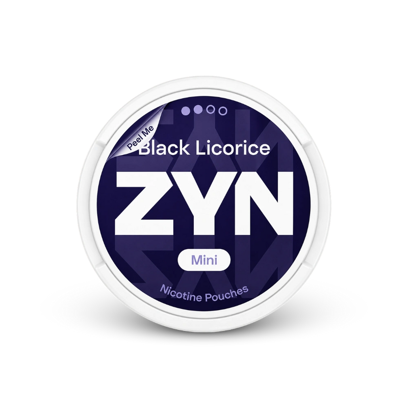 ZYN nikotinové sáčky Black Licorice Mini 3 mg