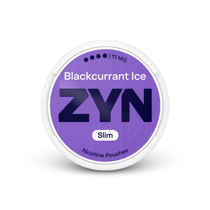 ZYN nikotinové sáčky Blackcurrant Ice Slim 11 mg