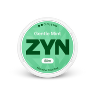 ZYN nikotinové sáčky Gentle Mint Slim 6 mg